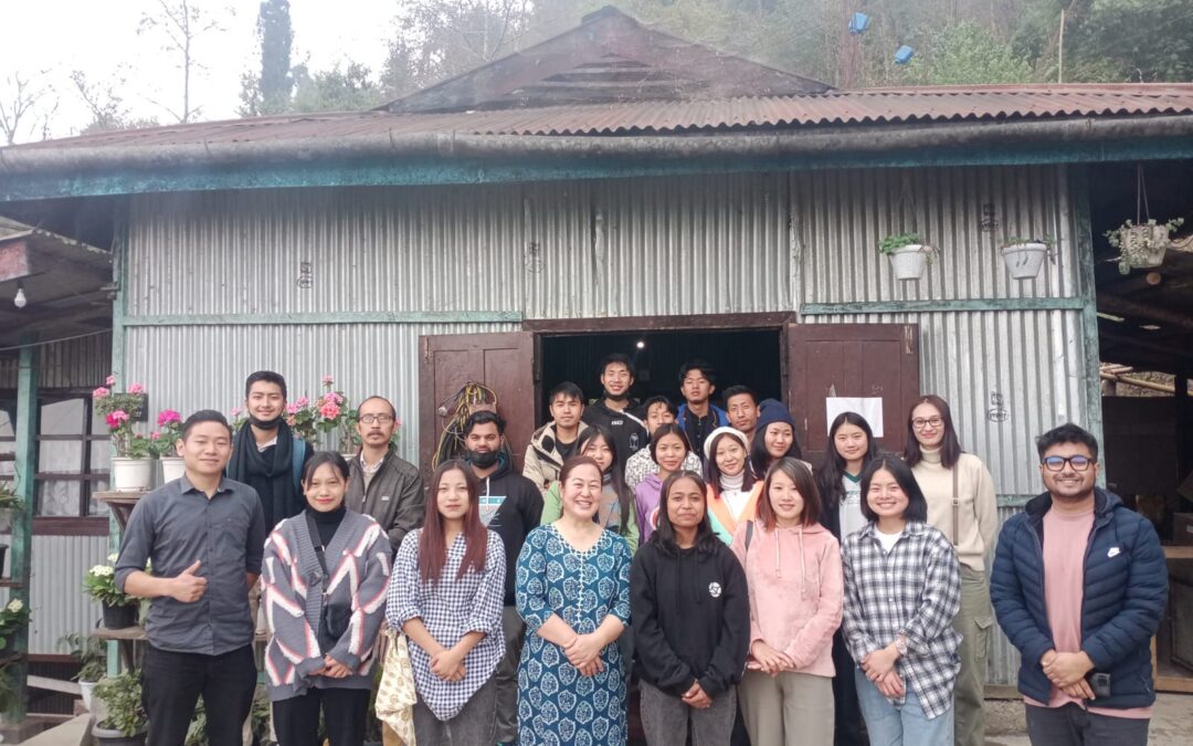 EDC students visited the Benlin bakery production area