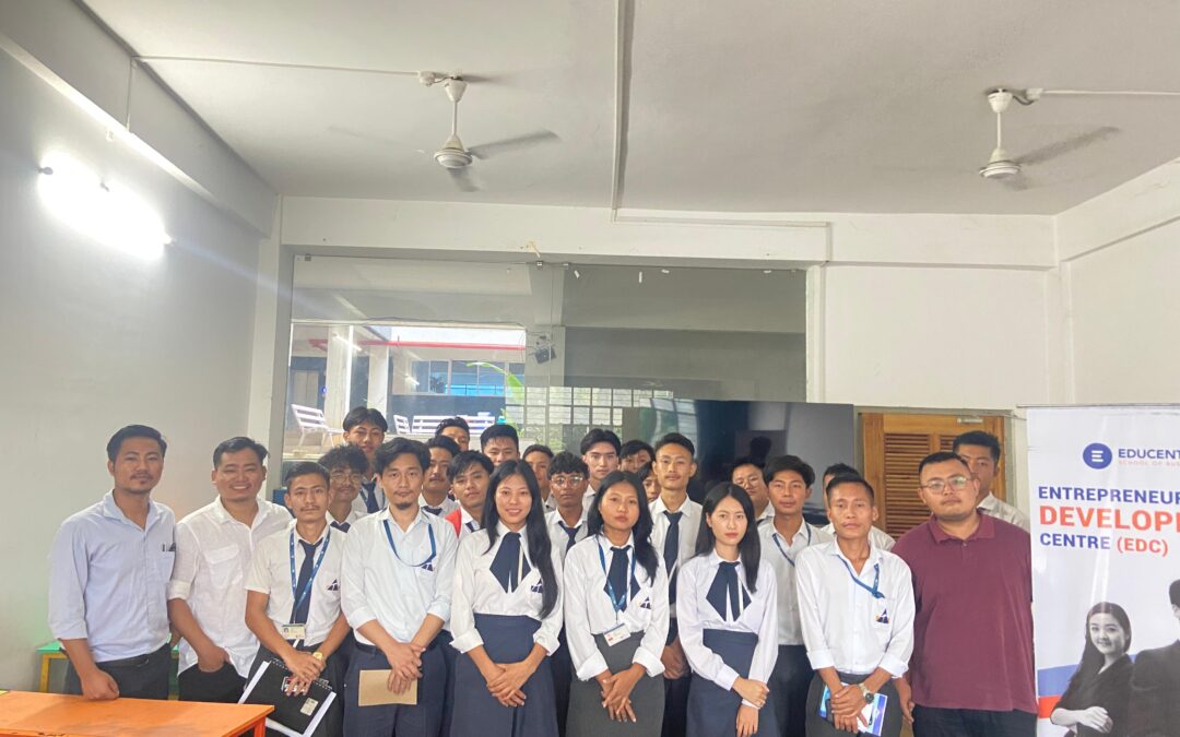 The first session of the Entrepreneurship Development Centre (EDC) at Tetso College